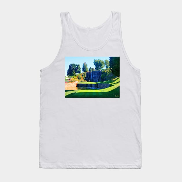 13th Hole at Trump International, Grenadines Tank Top by terryhuey